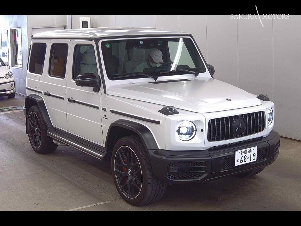 MERCEDES AMG G-CLASS 4WD G63 EDITION MAGNO WHITE