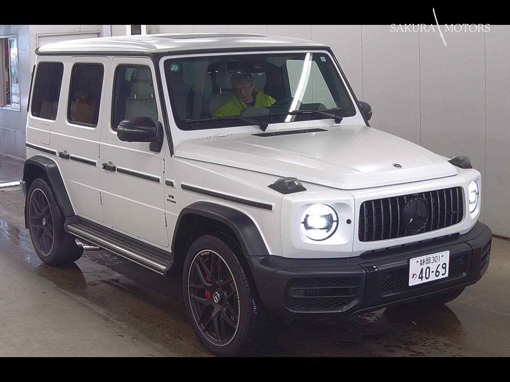 MERCEDES AMG G-CLASS 4WD G63 EDITION MAGNO WHITE