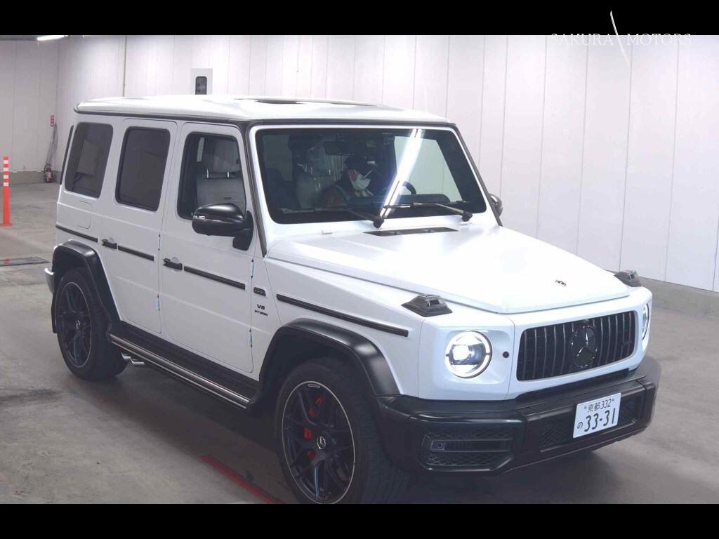 MERCEDES AMG G-CLASS 4WD G63 EDITION MAGNO WHITE