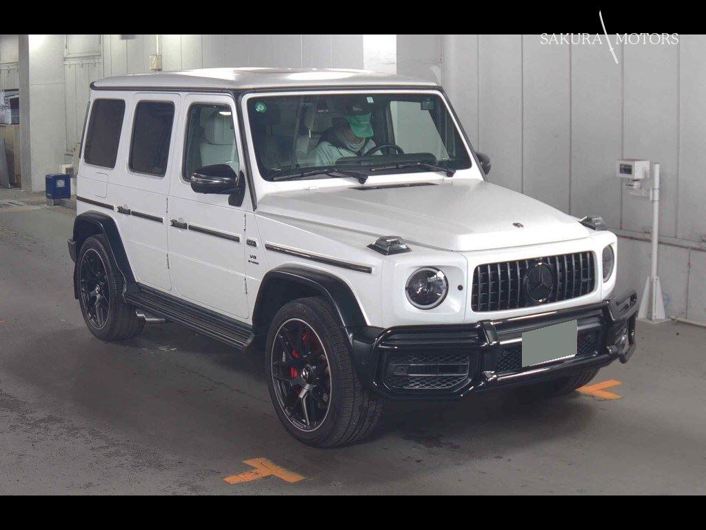 MERCEDES AMG G-CLASS 4WD G63 EDITION MAGNO WHITE