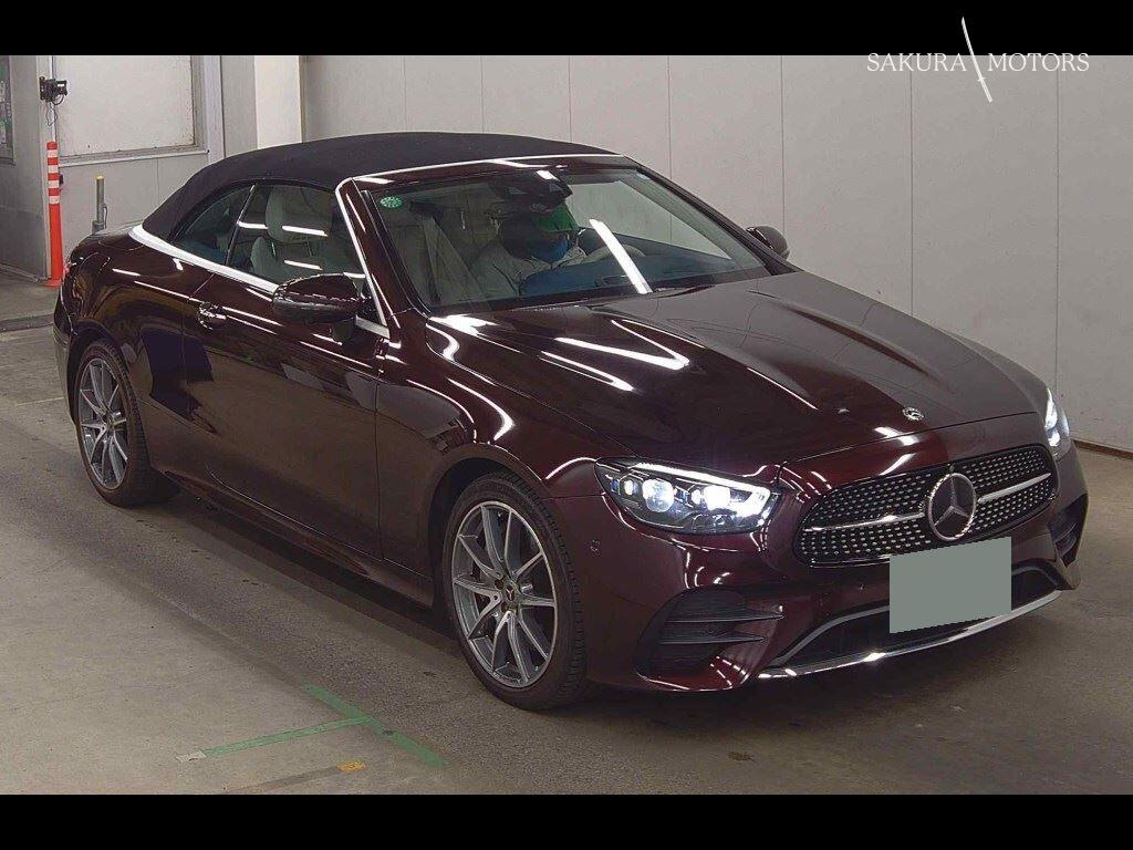 MERCEDES BENZ E-CLASS OP 4WD E450 4MATIC CABRIOLET SPORTS